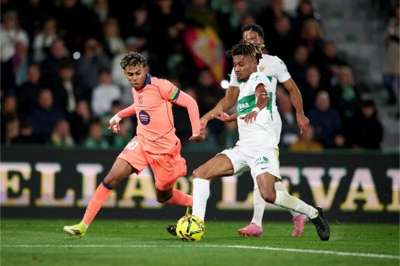 Phong độ thi đấu gần đây Elche vs Barcelona