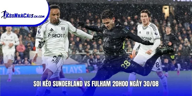 Soi kèo Sunderland vs Fulham | 20h00 ngày 30/08